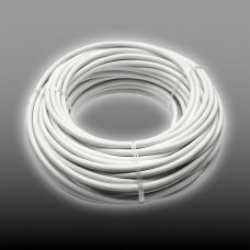 Câble blindé (H) 05VV-F3G / blanc 3 x 0,75 mm ² / 1 mètre linéaire